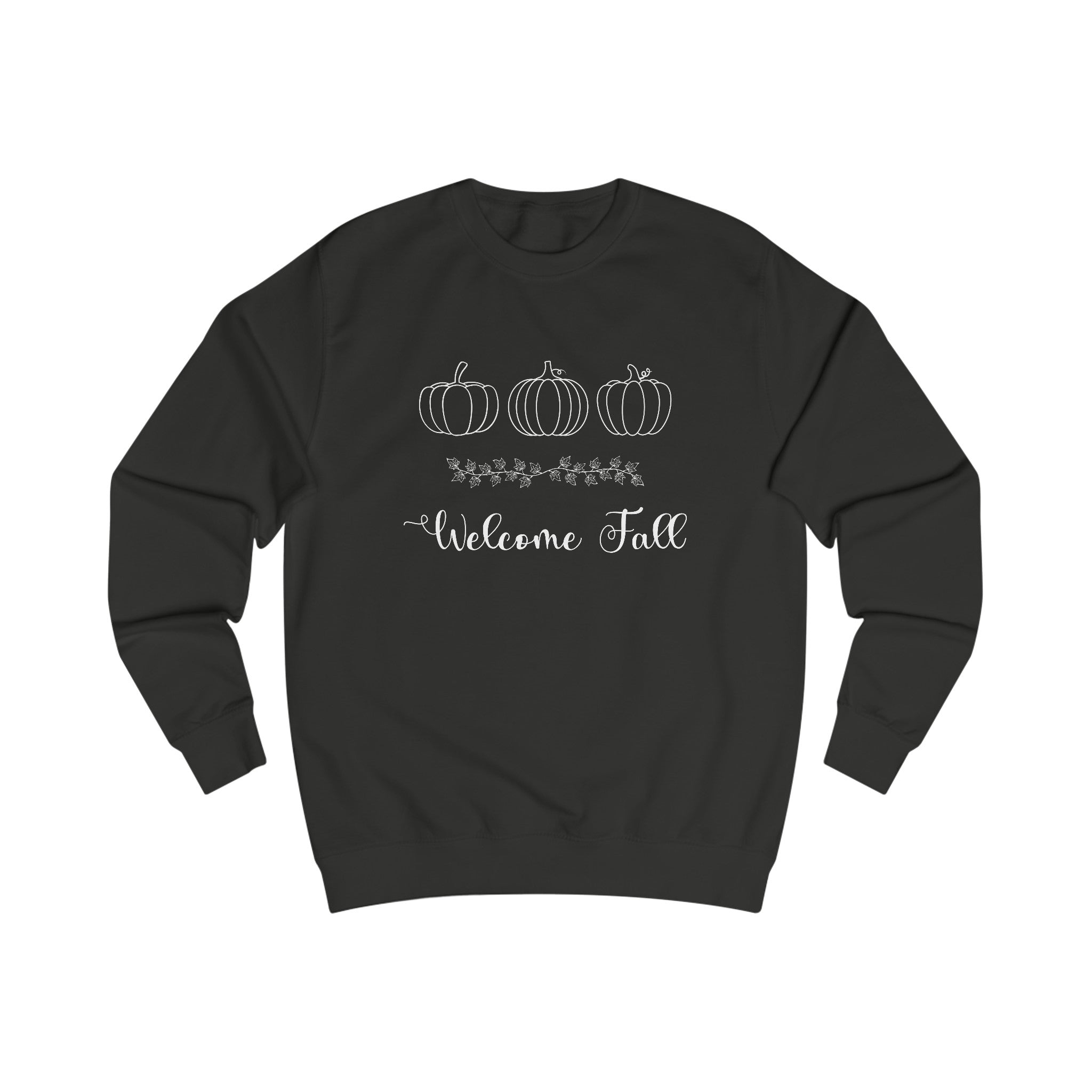 Welcome Fall Outline Graphic Sweatshirt